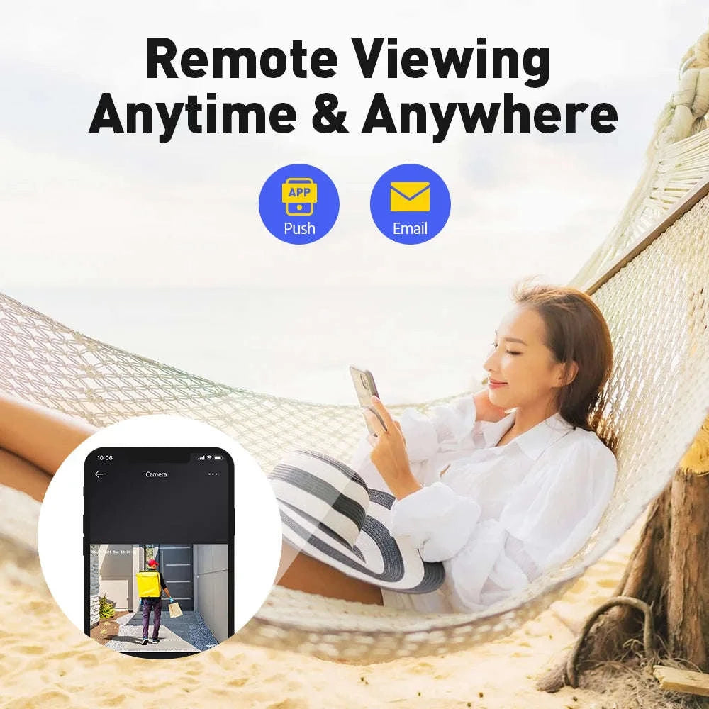 ANNKE 4K PoE Security Camera System with 8CH NVR-I91DD / United Kingdom / 4T