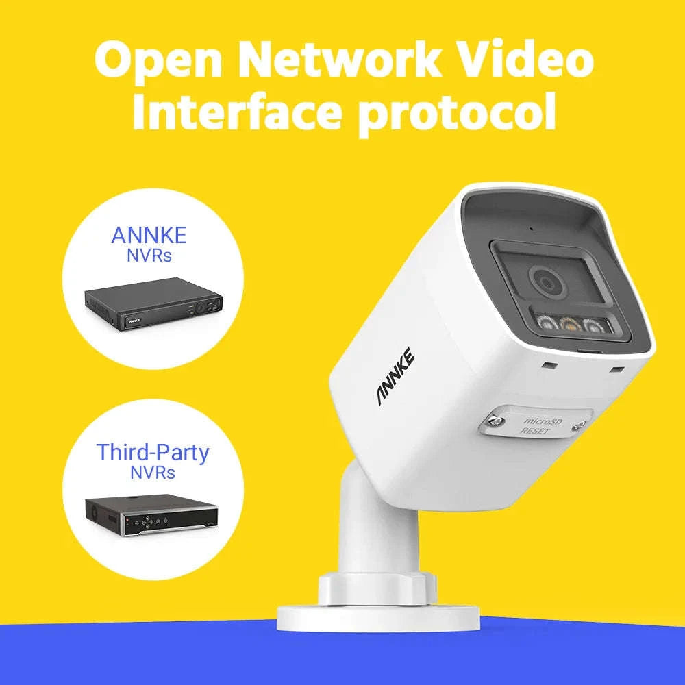 ANNKE 4K Smart Dual Light Bullet Security Camera, 8MP-1PC I91DM / United Kingdom