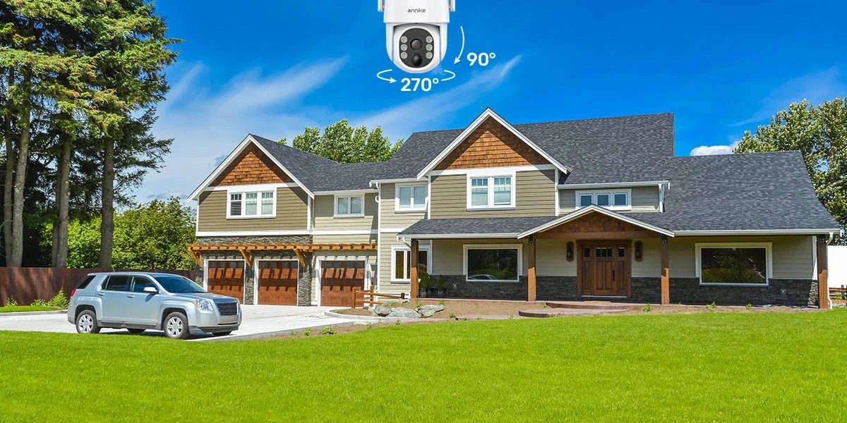 ANNKE 4MP Wireless Solar WiFi Security Camera System, 4 Pack-No Card / CZECH REPUBLIC