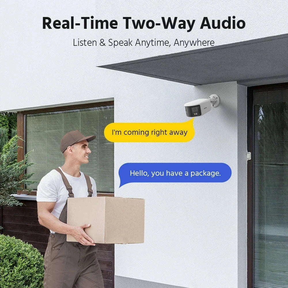 ANNKE 6MP Dual Lens 180° Wide View Outdoor Security Camera-6MP Camera I51DX / CZECH REPUBLIC