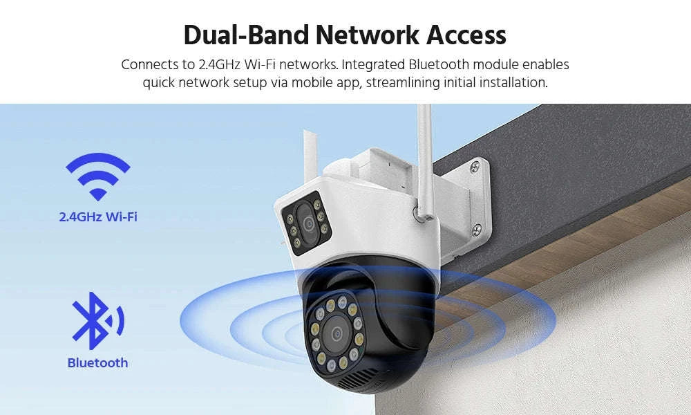 ANNKE 6MP Dual-Lens Outdoor WiFi PT Security Camera-spain