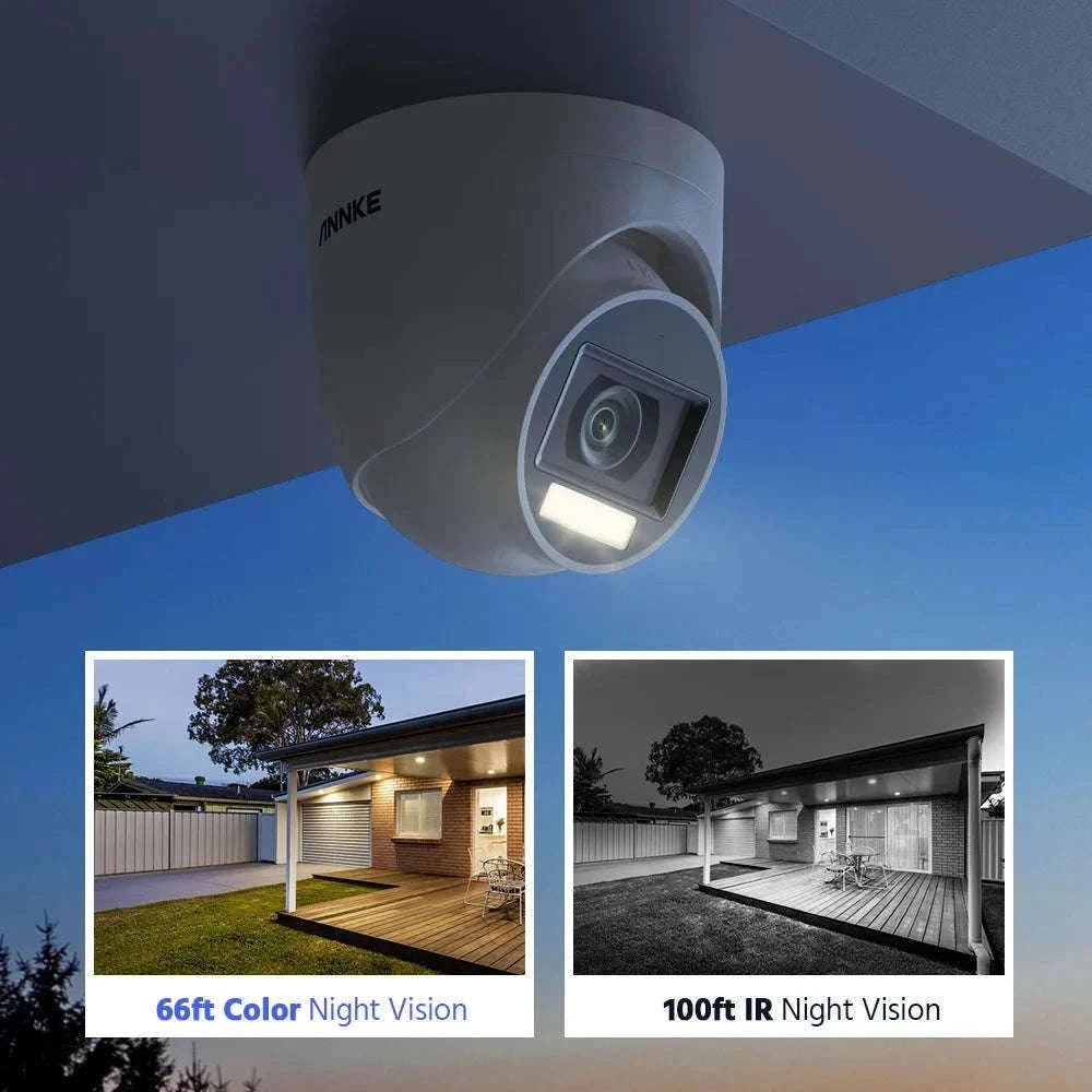 ANNKE 8CH 5MP Home Security Camera System with 8 Dome Cameras-1T / CZECH REPUBLIC