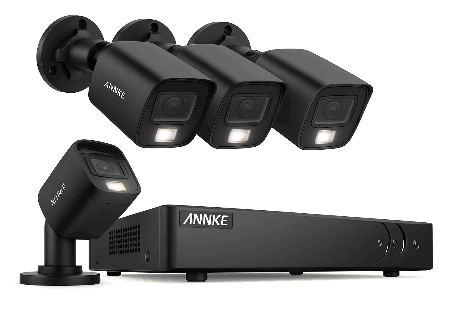 ANNKE 8CH 5MP Lite Security Camera System with 4 Cameras-2T / United Kingdom