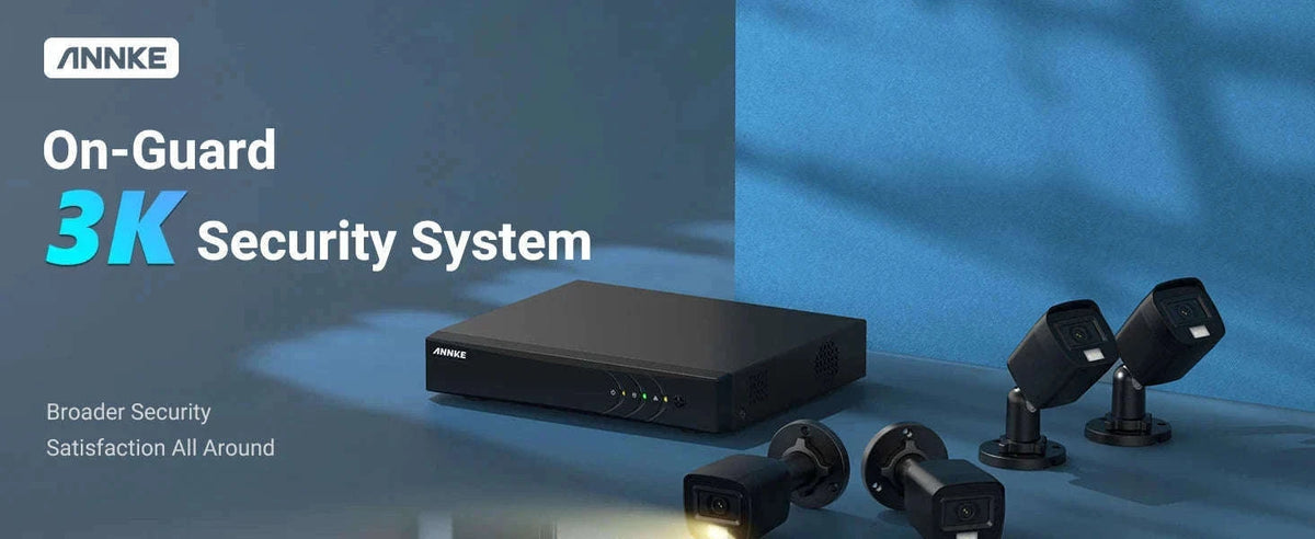 ANNKE 8CH 5MP Lite Security Camera System with 4 Cameras-2T / United Kingdom