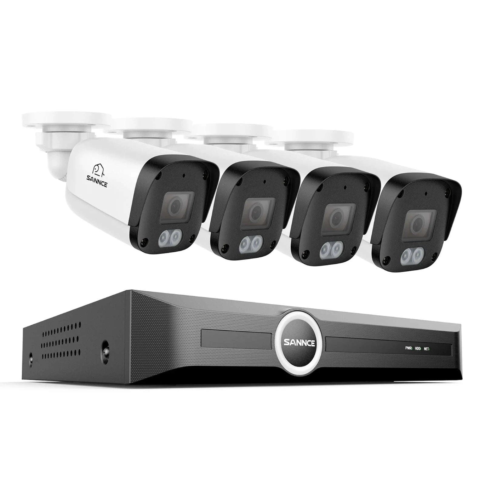 ANNKE 8MP 4K PoE Security Camera System with AI Detection-2PCS CAM / None / United States
