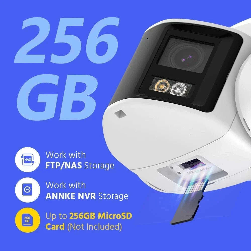 ANNKE 8MP Dual Lens 180° Panoramic PoE Security Camera-I91DX / spain