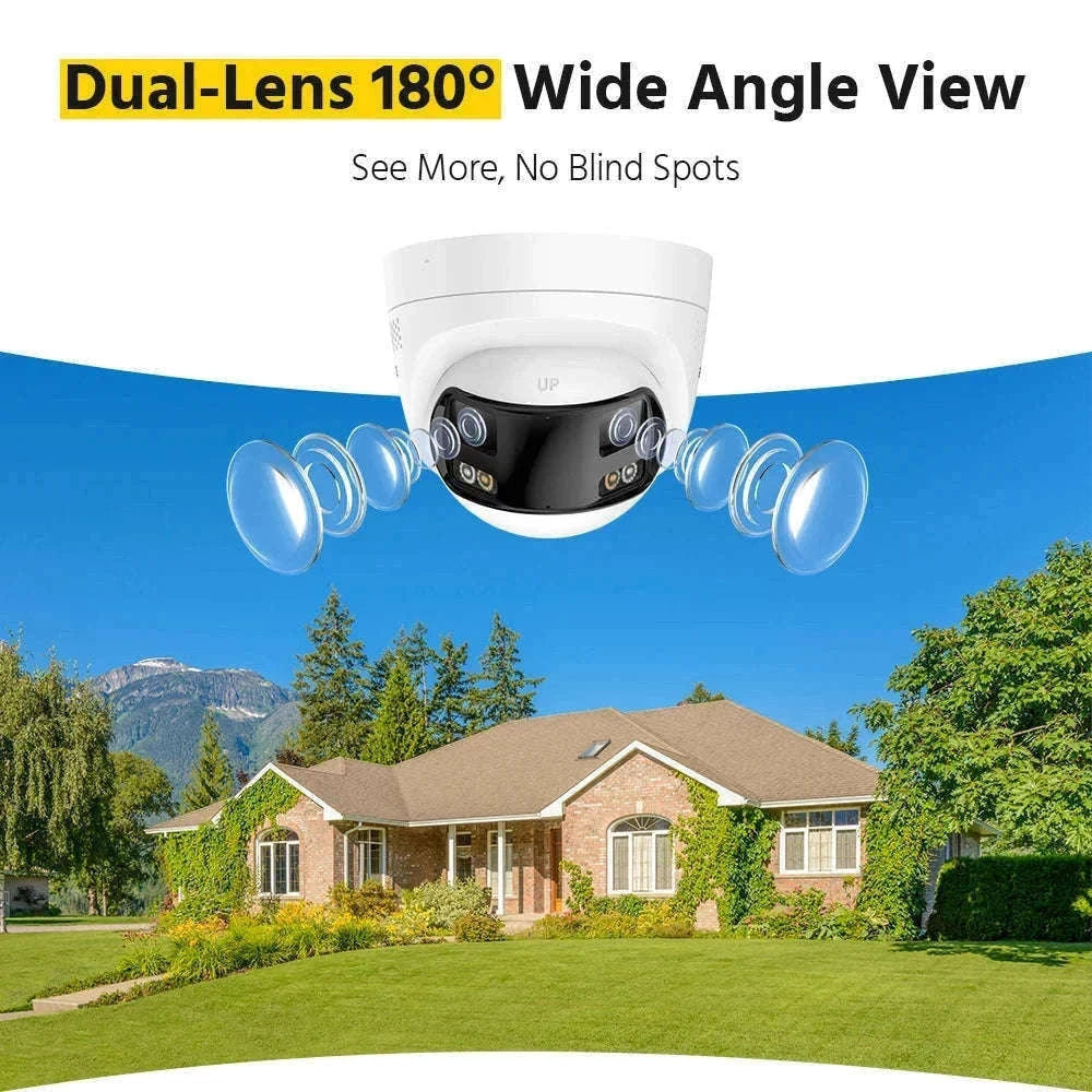 ANNKE 8MP Dual Lens 180° Panoramic PoE Security Camera-I91DX / spain