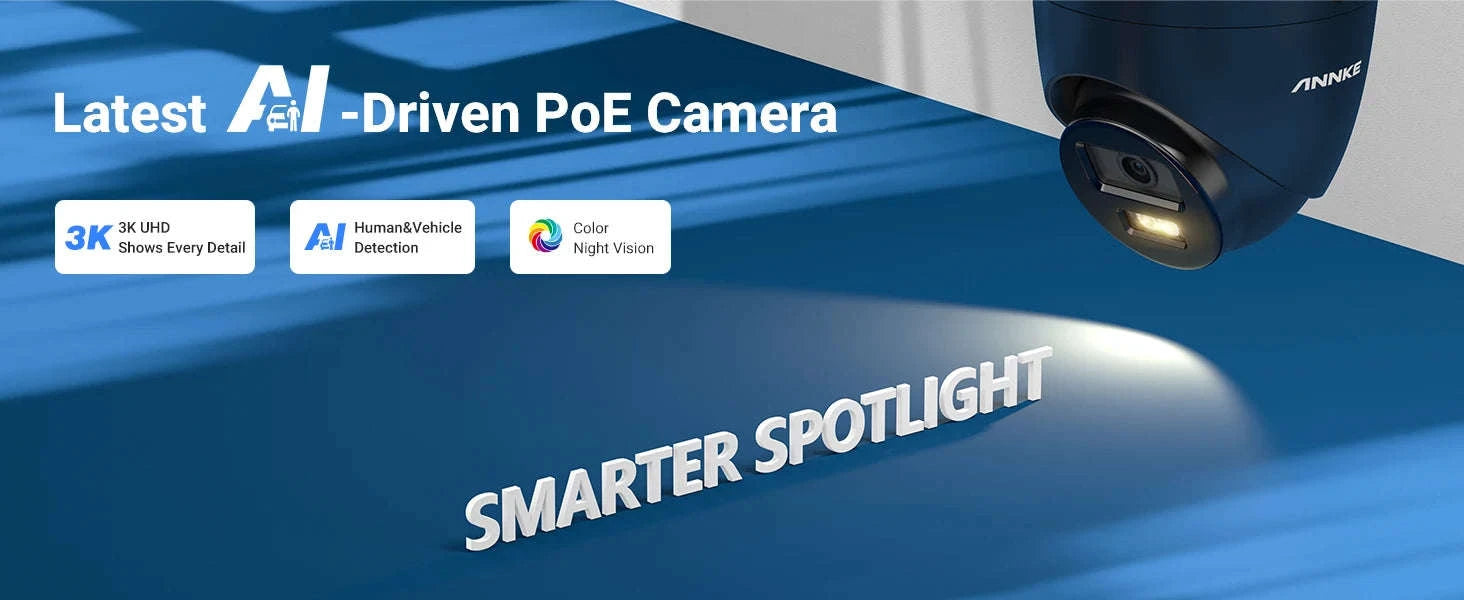 ANNKE AC500 3K Outdoor PoE Security Camera with Smart Detection-Type 5 / CZECH REPUBLIC