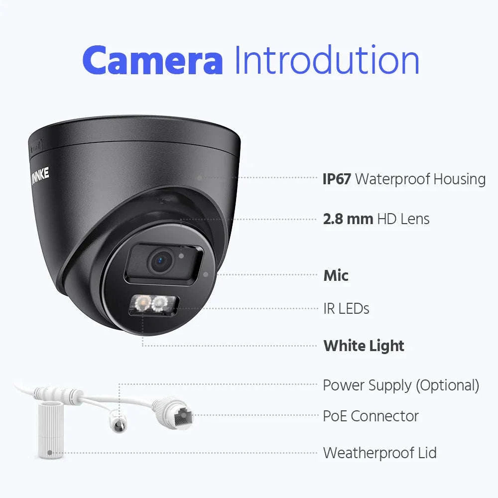 ANNKE AC500 3K Outdoor PoE Security Camera with Smart Detection-Type 5 / CZECH REPUBLIC