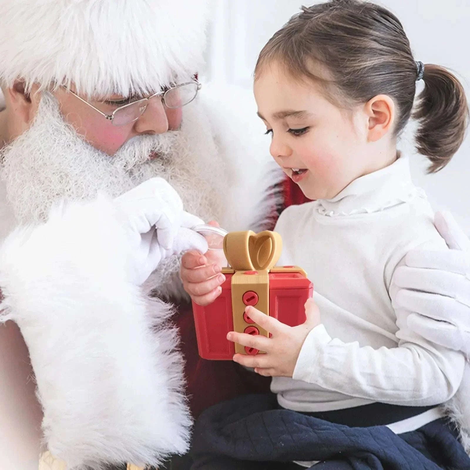 Annoying Gift Box with Screws – Hilarious Prank Container-black yellow / 6cmx6cm