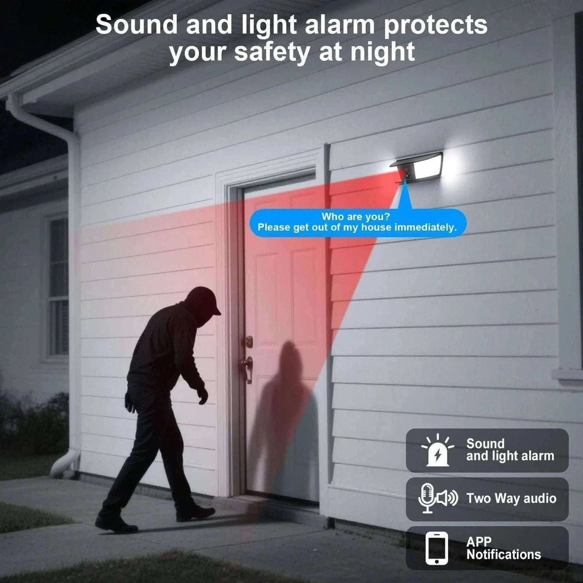 ANRAN 2K Solar Camera Wall Light with Color Night Vision-2K Solar Camera / GERMANY