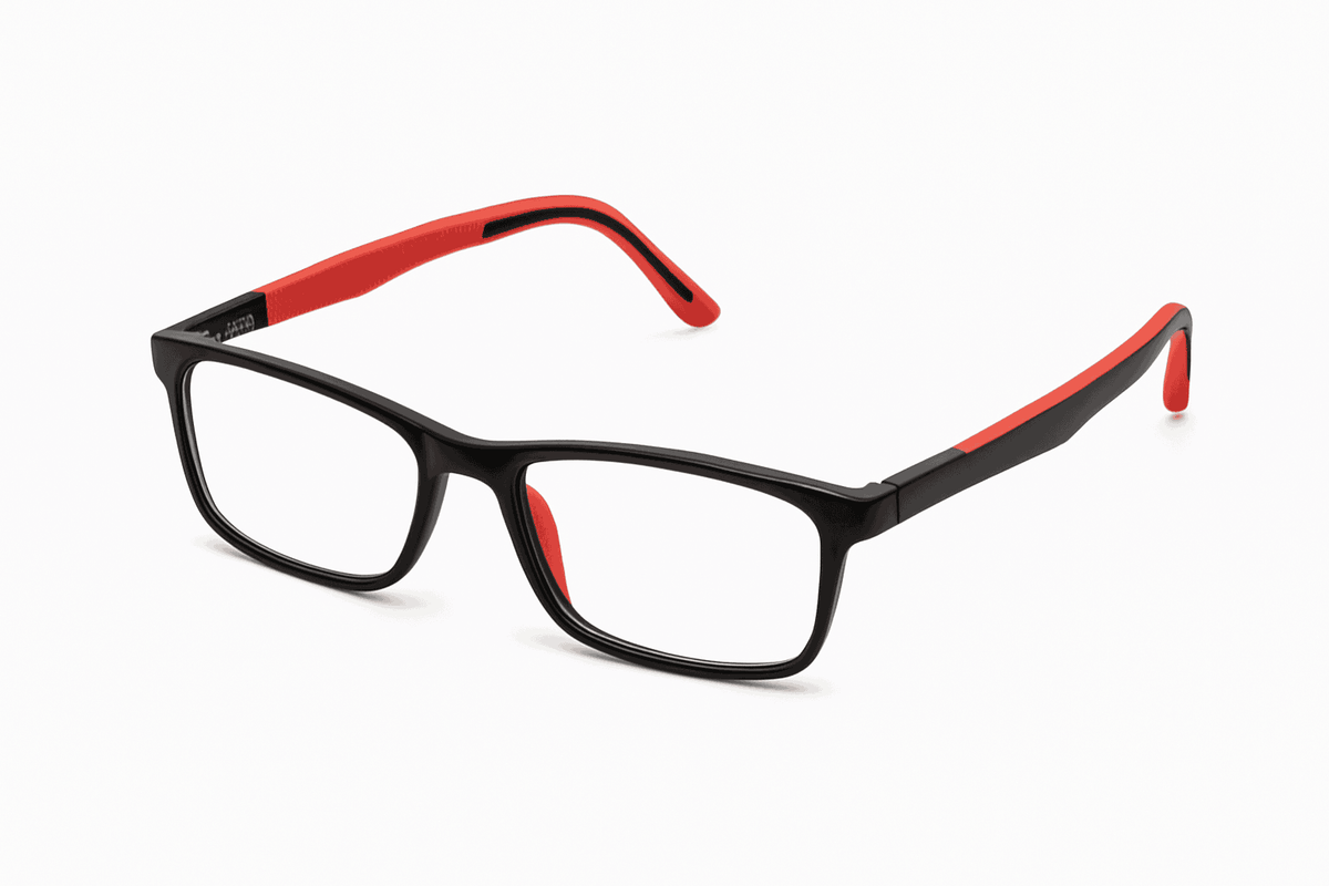 Anti-Blue Light Reading Glasses, TR90, Up to +4.0-Orange / +150