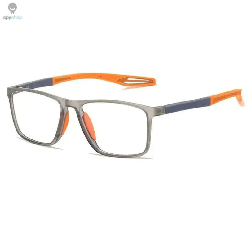 Anti-Blue Light Reading Glasses – Ultralight TR90, Sporty Comfort, Up to +4.0-Orange / +150