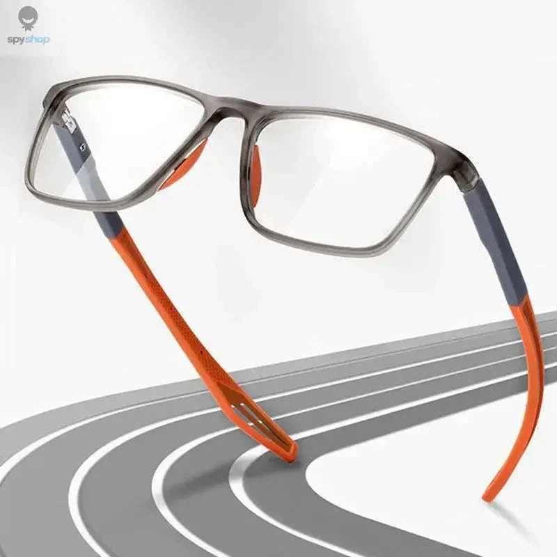 Anti-Blue Light Reading Glasses – Ultralight TR90, Sporty Comfort, Up to +4.0-Orange / +150