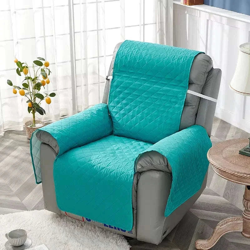 Anti‑Slip Recliner Chair Cover – Quilted Seat Slipcover-A8 Sofa Mat / 1 Seat