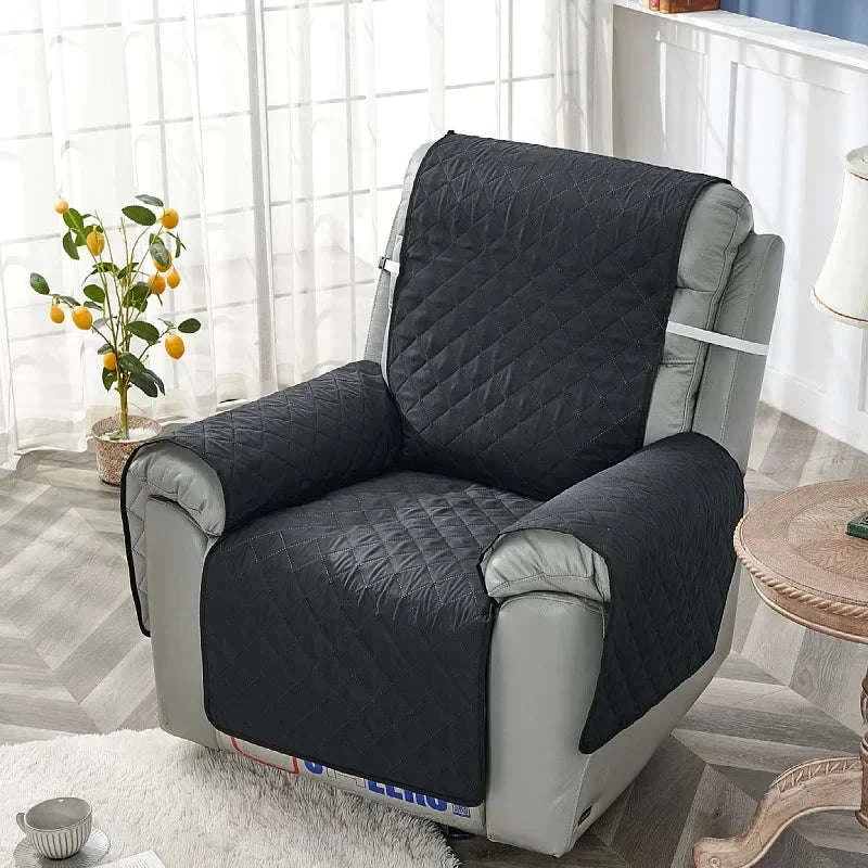 Anti‑Slip Recliner Chair Cover – Quilted Seat Slipcover-A8 Sofa Mat / 1 Seat