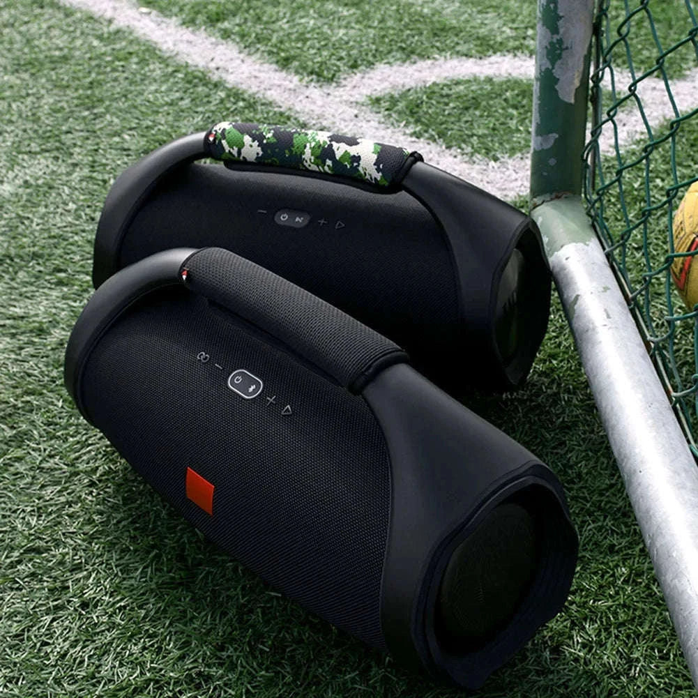 Anti-Slip Speaker Handle Strap Pad for JBL Boombox 3 2 1-Black