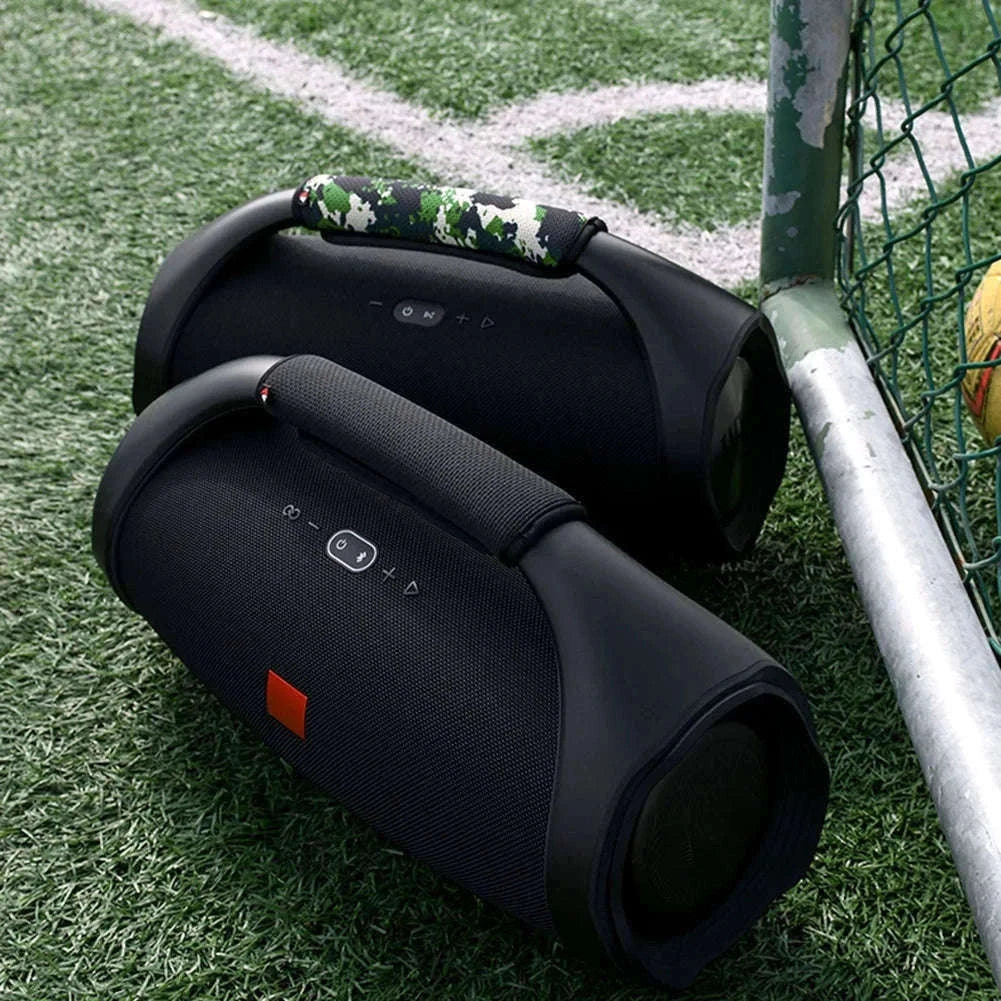 Anti-Slip Speaker Handle Strap Pad for JBL Boombox 3 2 1-Black