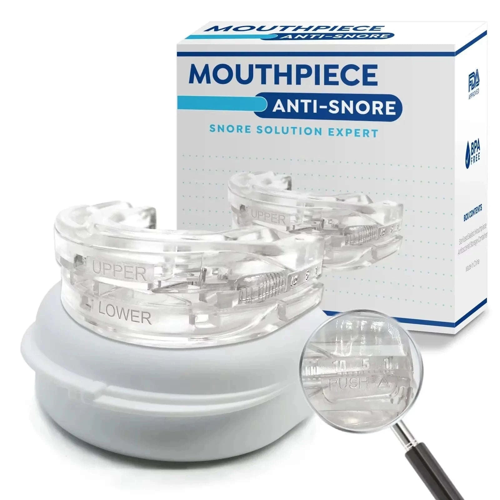Anti-Snoring Mouthpiece for Teeth Grinding-4 pieces / China Mainland