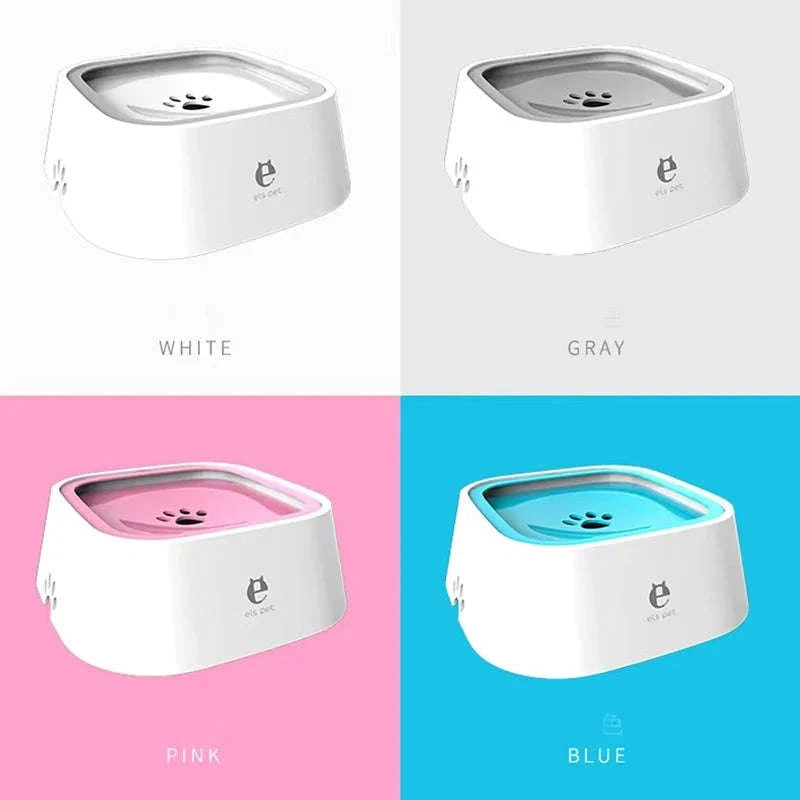 Anti Spill Dog Water Bowl-Grey