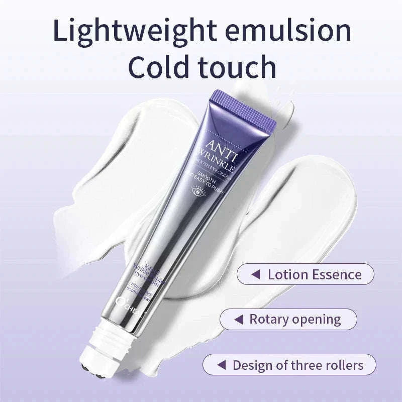 Anti Wrinkle Eye Cream Roller Massager for Under-Eye Care-Default Title