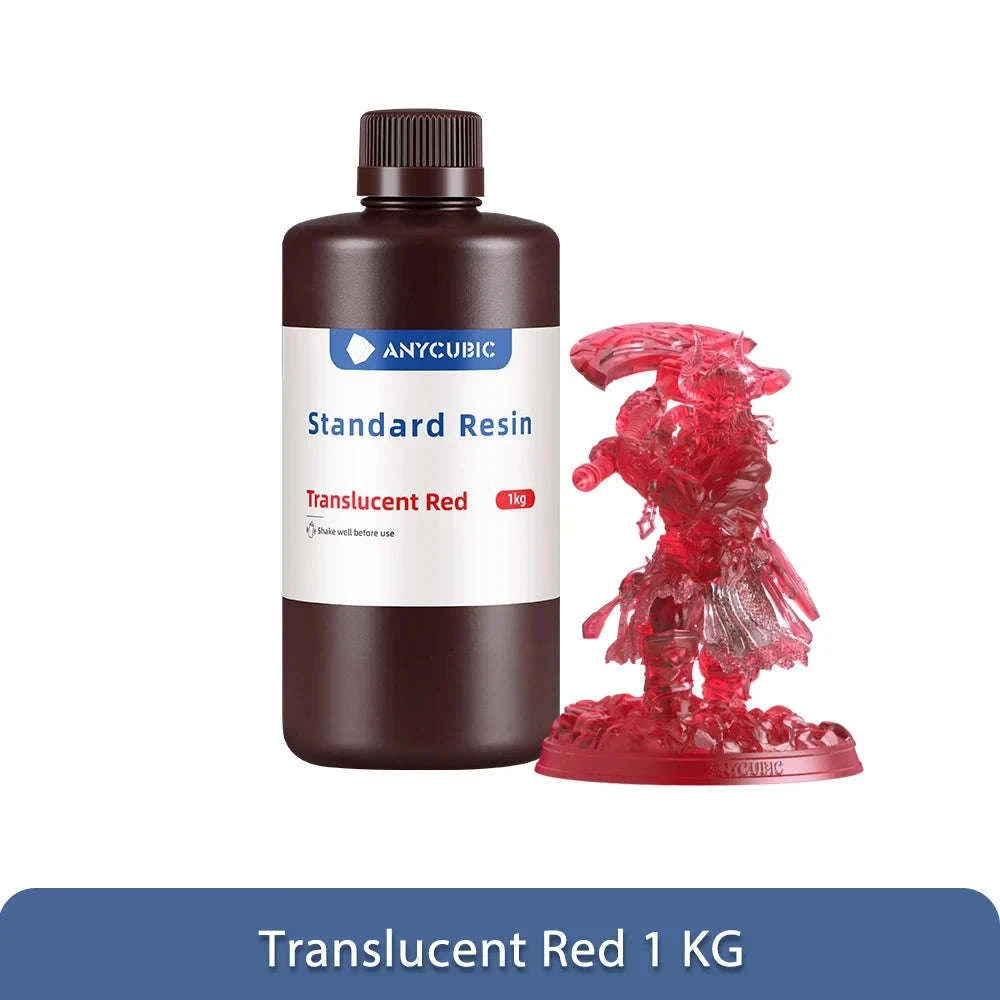 ANYCUBIC 405nm UV Resin for High-Precision 3D Printing-20kg HD Gray / UNITED KINGDOM