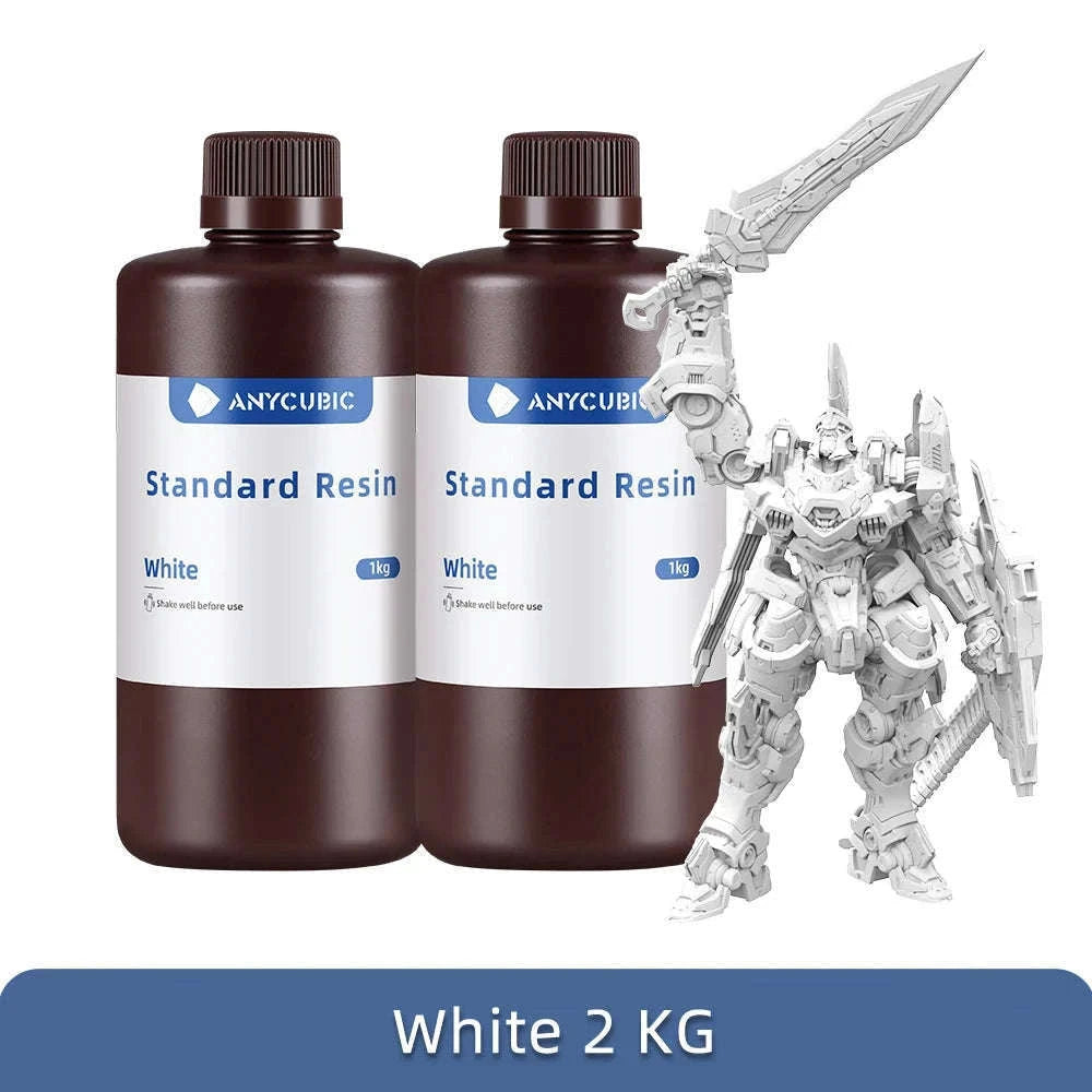 ANYCUBIC 405nm UV Resin for High-Precision 3D Printing-20kg HD Gray / UNITED KINGDOM