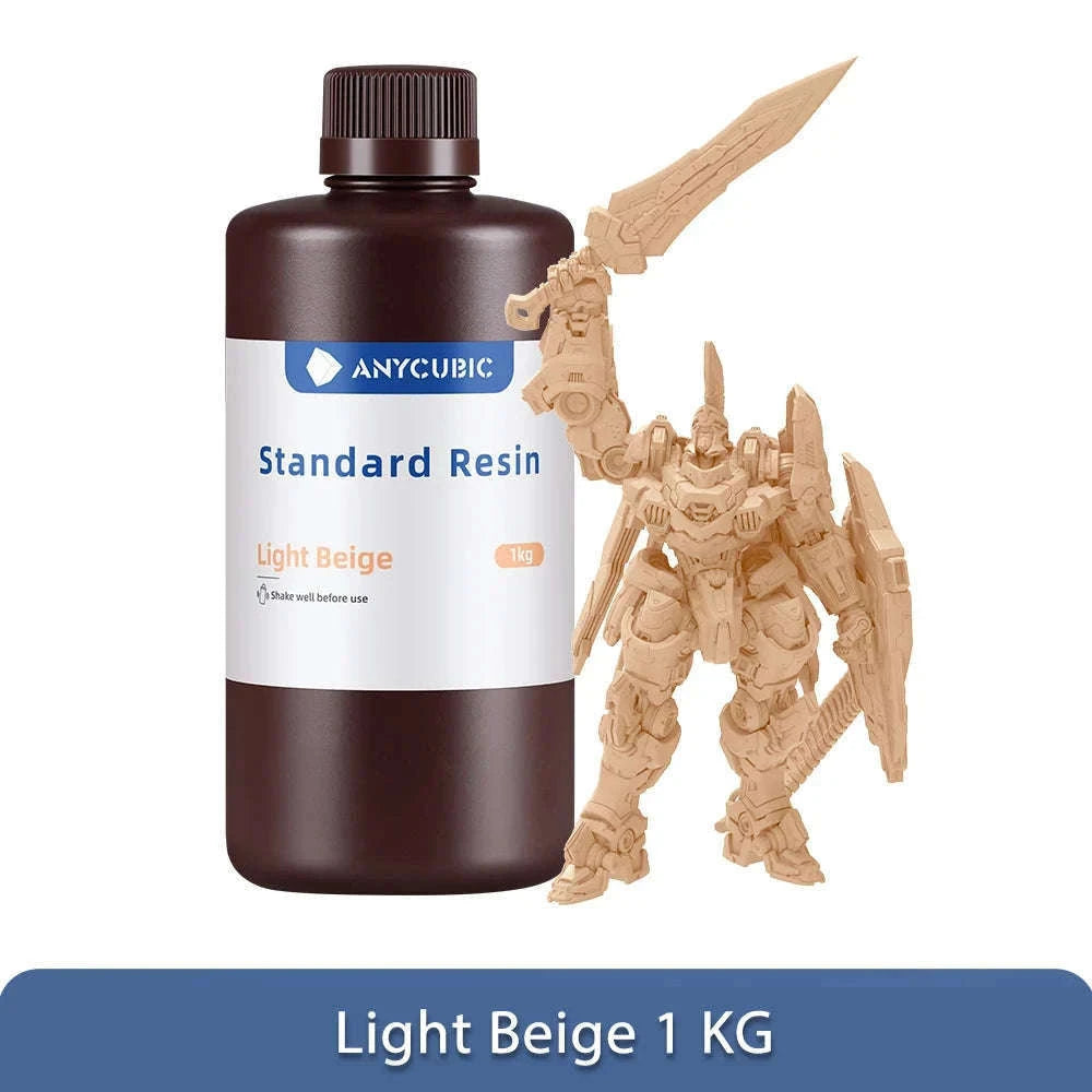 ANYCUBIC 405nm UV Resin for High-Precision 3D Printing-20kg HD Gray / UNITED KINGDOM