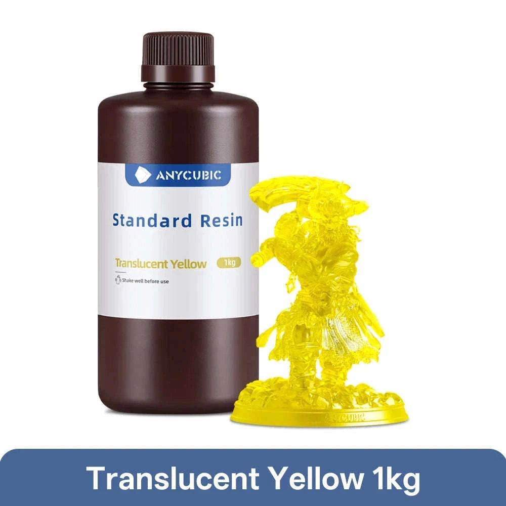 ANYCUBIC 405nm UV Resin for High-Precision 3D Printing-20kg HD Gray / UNITED KINGDOM