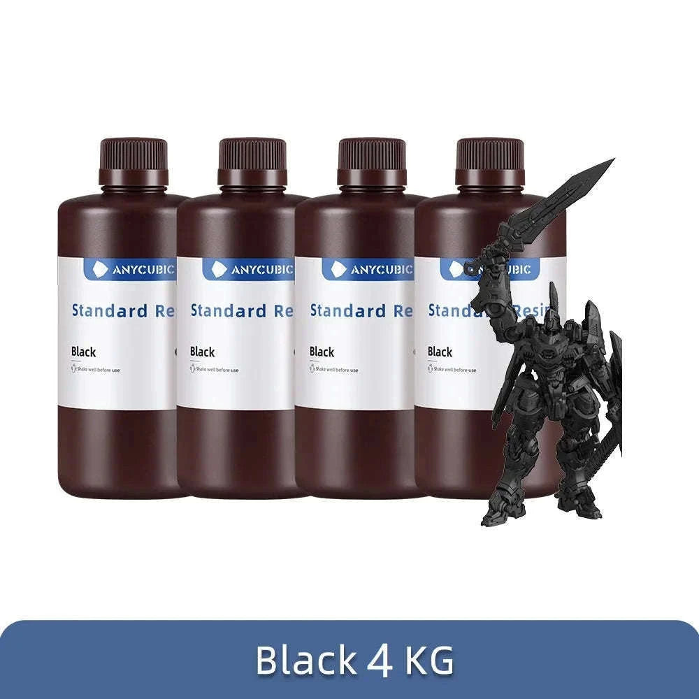 ANYCUBIC 405nm UV Resin for High-Precision 3D Printing-20kg HD Gray / UNITED KINGDOM