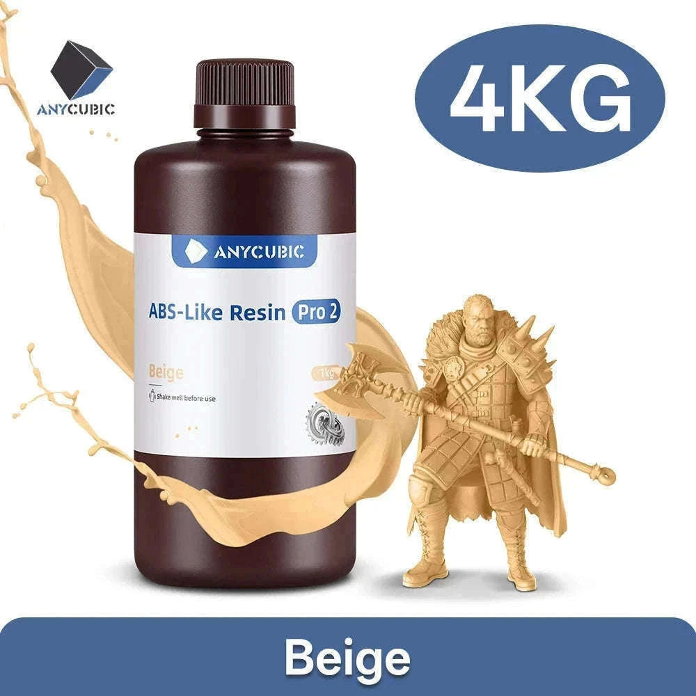 Anycubic ABS-Like Resin Pro 2 405nm UV Resin-Clear 4kg / GERMANY