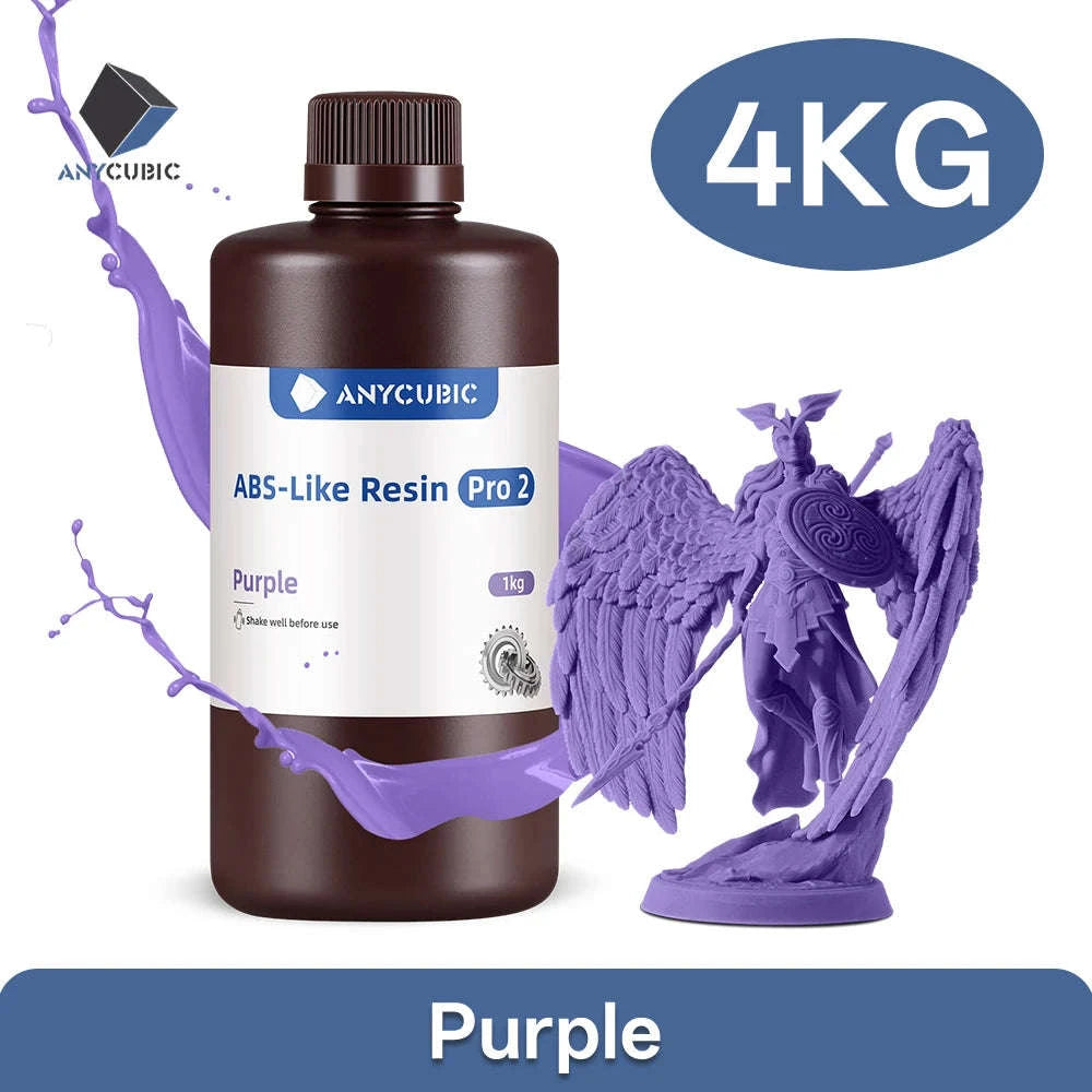 Anycubic ABS-Like Resin Pro 2 UV 405nm Resin-Clear 4kg / Australia