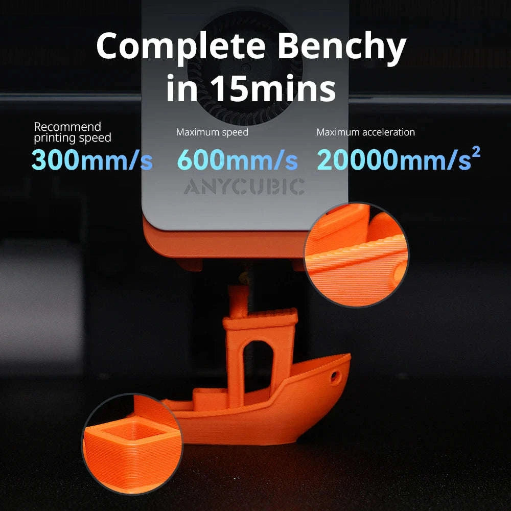 Anycubic Kobra S1 Speedy 3D Printer-S1 add 8kg PLA / GERMANY
