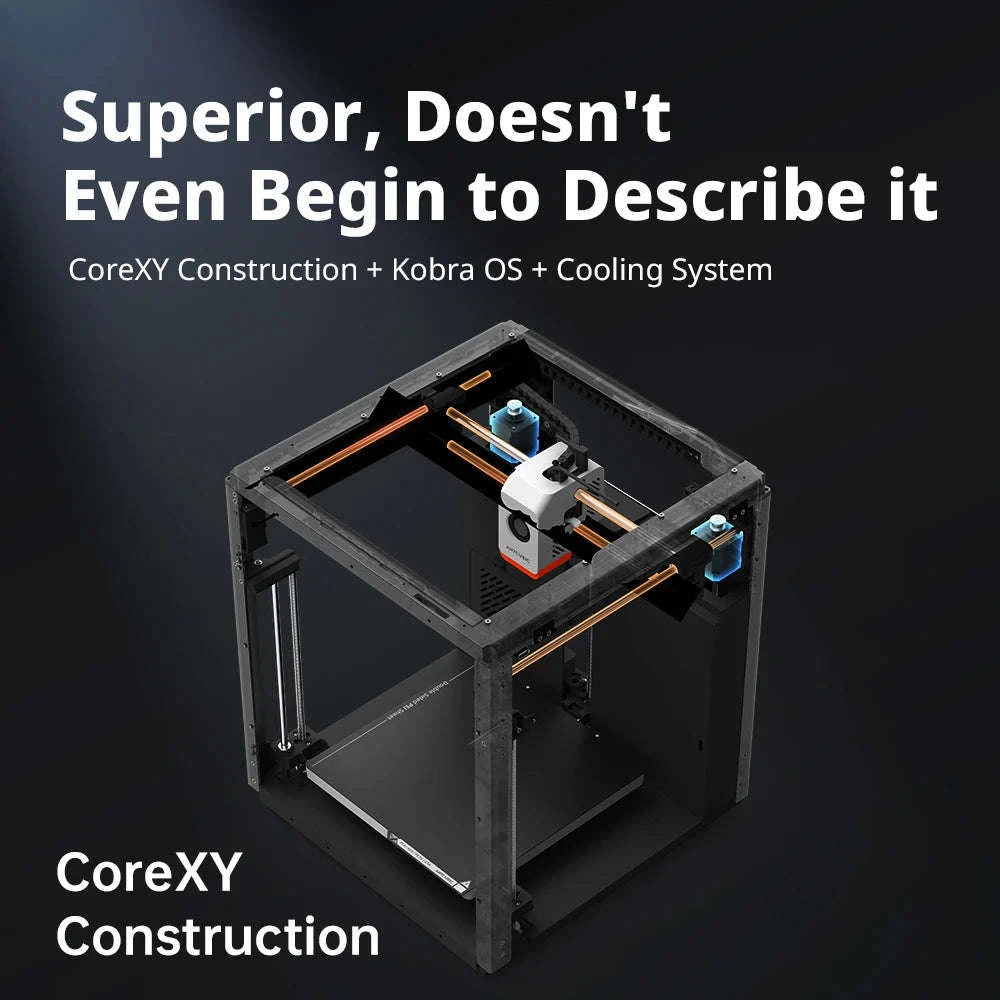 Anycubic Kobra S1 Speedy 3D Printer-S1 add 8kg PLA / GERMANY