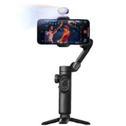 AOCHUAN RGB Magnetic Fill Light for Gimbals and Mobile Photography-Black