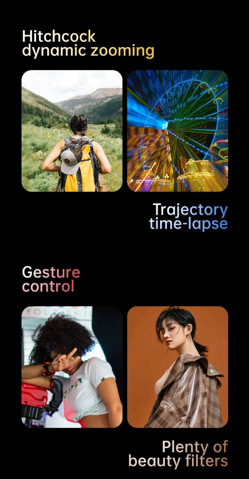 Aochuan SmartXE 3‑Axis Smartphone Gimbal Stabilizer-black