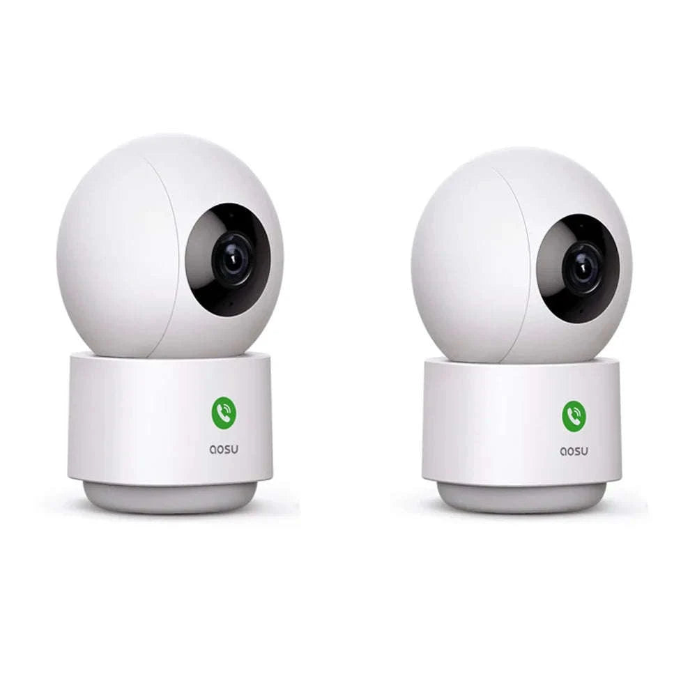 AOSU 3MP Indoor Baby Monitor Camera with 2-Way Audio-4pcs / United States