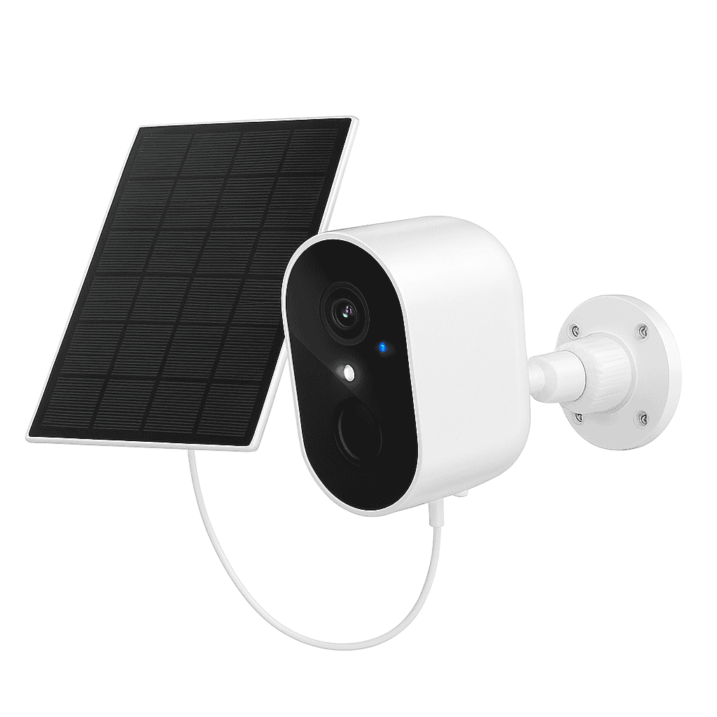 AOSU Solar Outdoor Security Camera, 3MP Color Night Vision-solar bullet cam / United States