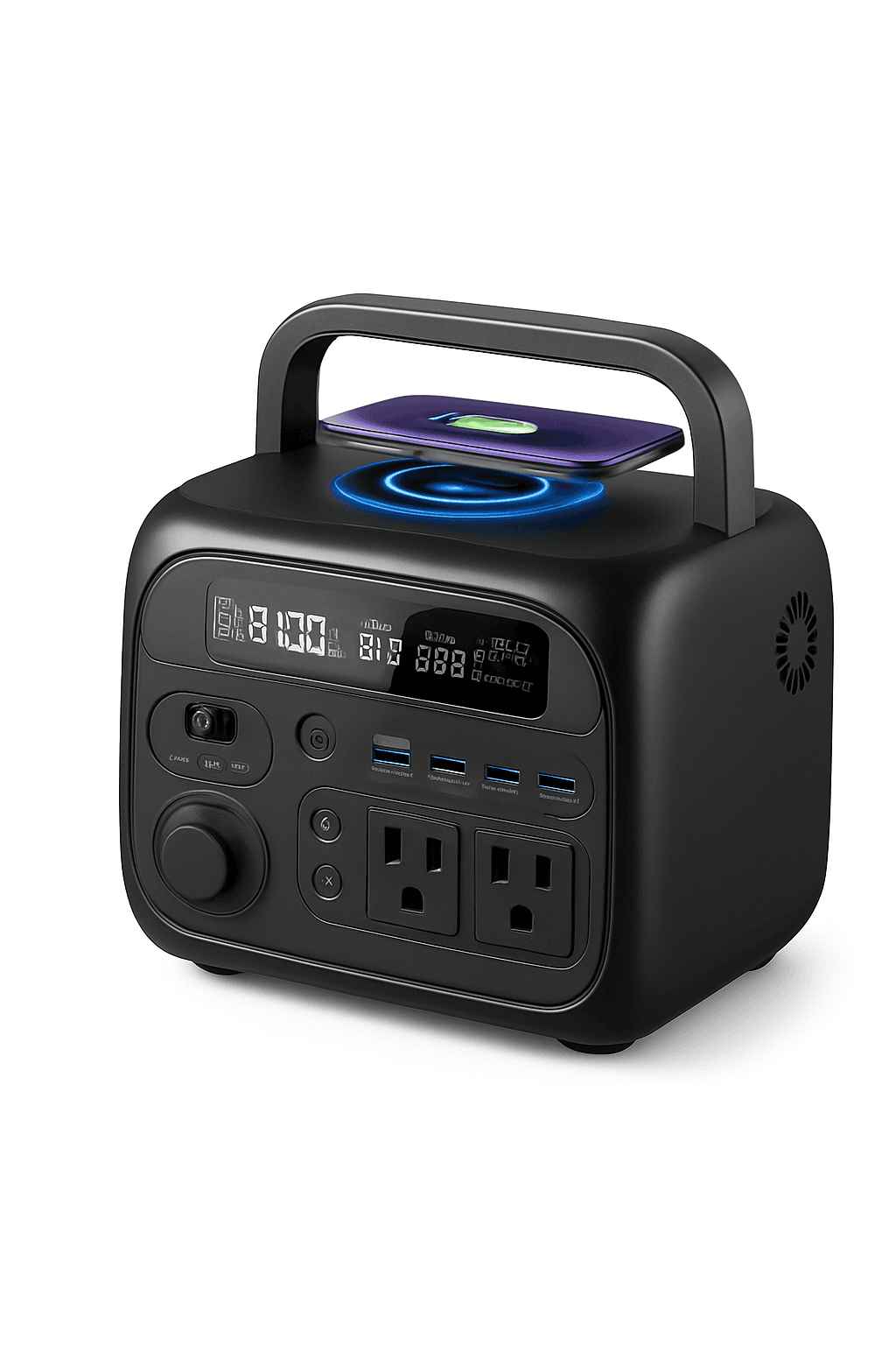 AP400 Portable Power Station 500W 345.6Wh LiFePO4 Battery-500W 220V EU Plug / Poland