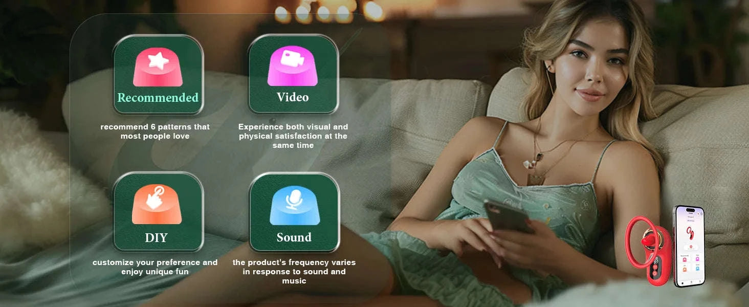 APP Control Clitoral Sucker Vibrator with Licking & Vibration Modes-1041-DH-Red / United States