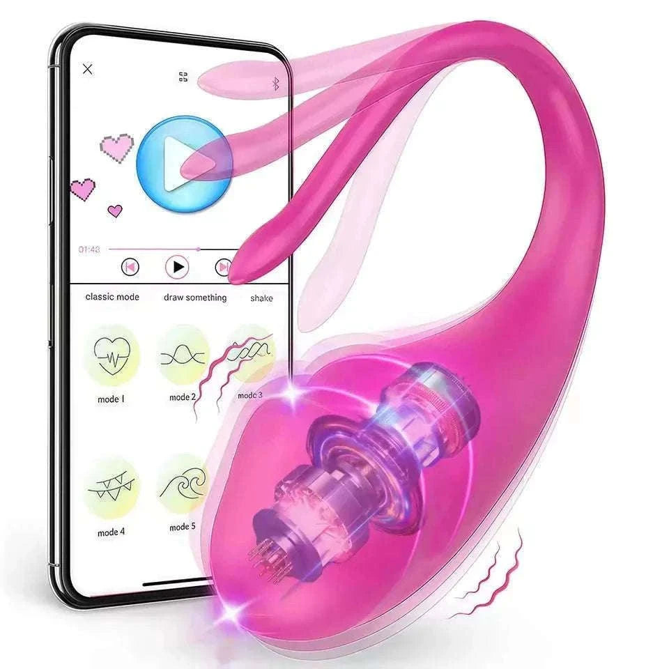 App-Controlled G-Spot Vibrator with Clitoral & Remote Play-Purple-Box