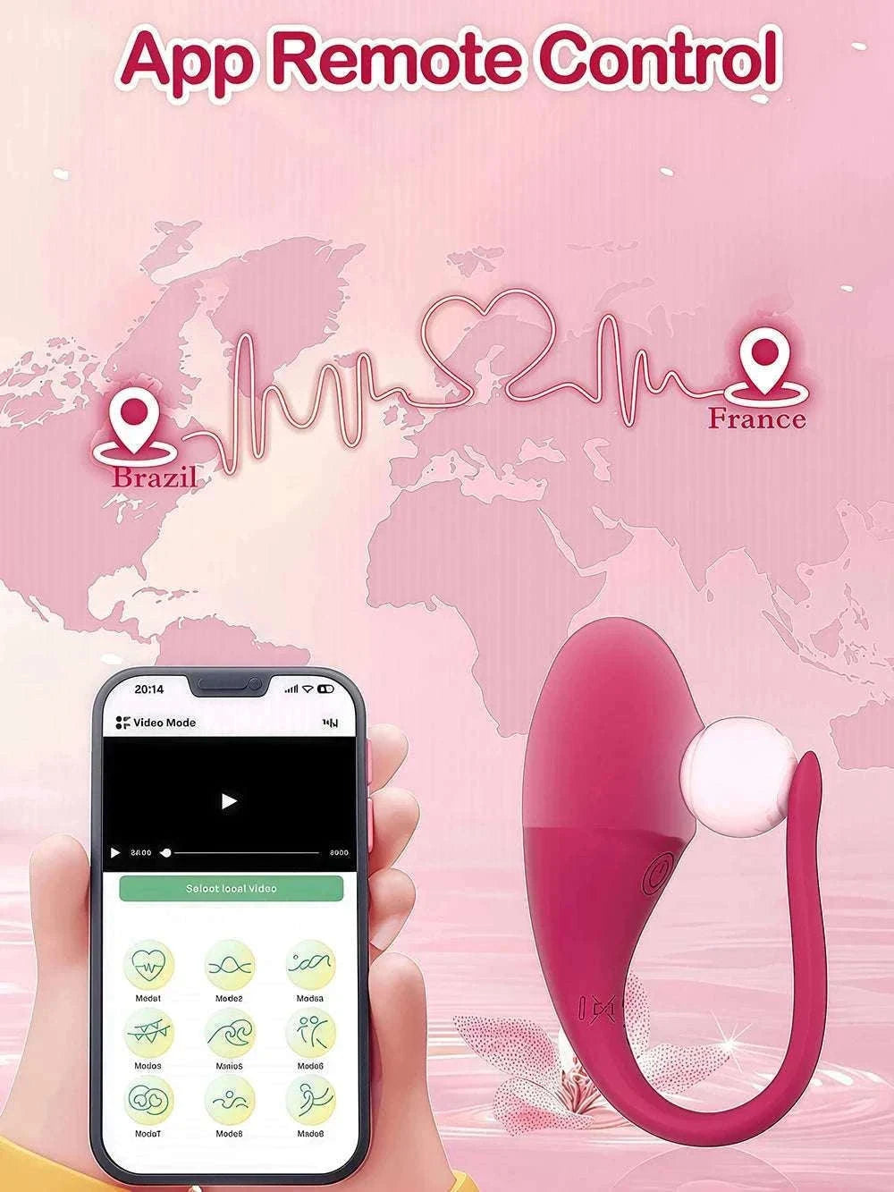 App-Controlled G-Spot Vibrator with Clitoral & Remote Play-Purple-Box