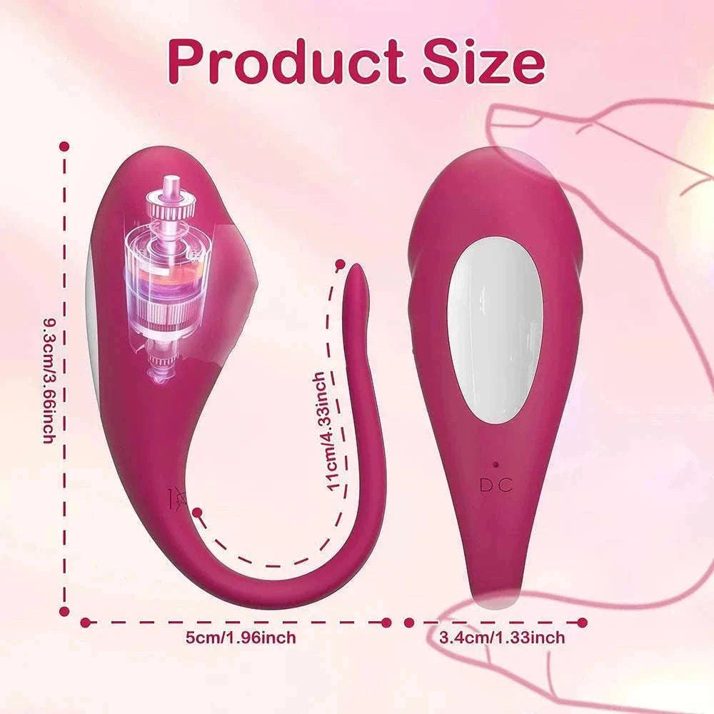 App-Controlled G-Spot Vibrator with Clitoral & Remote Play-Purple-Box
