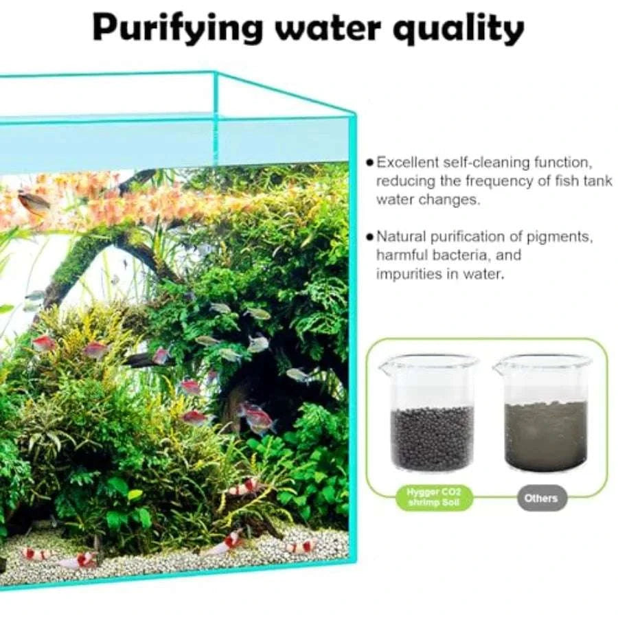 Aquarium Plant Substrate 19.8lb – No Wash Aquascaping Base-United States / ShrimpSoil