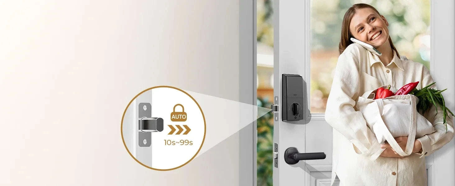 ARPHA Smart Lock D289H Keyless Door Lock with Camera-D289H Smart Lock / United States