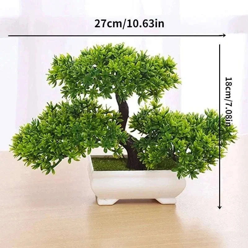 Artificial Bonsai Tree Table Decoration for Calm Indoor Style-01