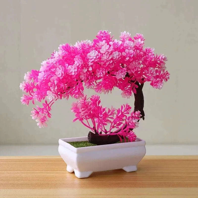 Artificial Bonsai Tree Table Decoration for Calm Indoor Style-01