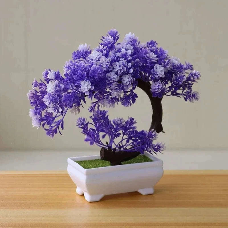Artificial Bonsai Tree Table Decoration for Calm Indoor Style-01