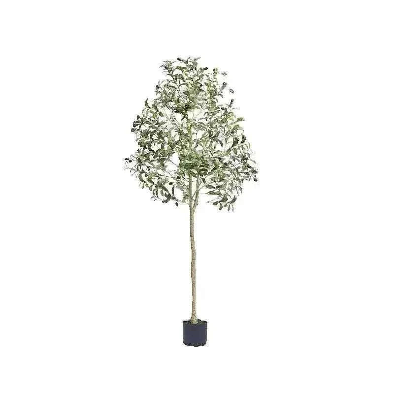 Artificial Olive Tree 4FT 5FT 6FT Tall Faux Plant-6ft Type3 / Poland