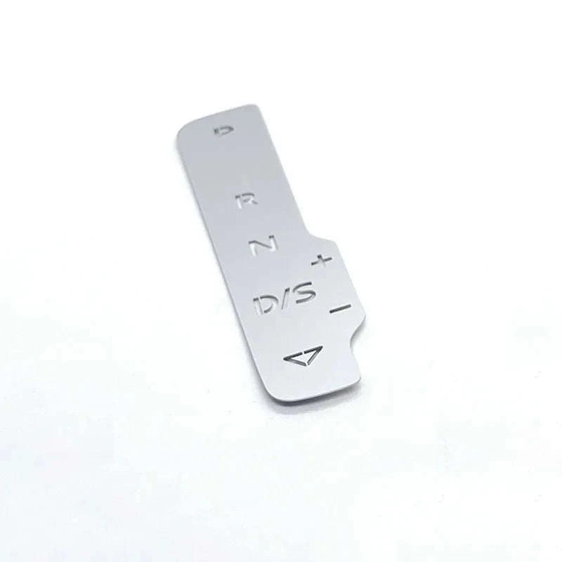 Audi A3 8V Gear Shift Panel Metal Trim Sticker-Australia / Blue